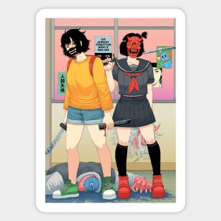 Bad girls Sticker